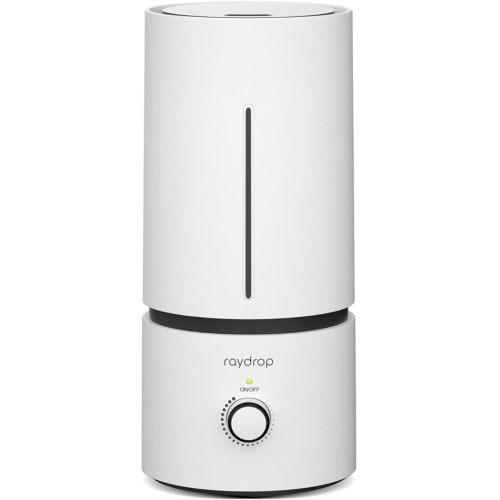 raydrop Cool Mist Humidifiers for Home Babies, 1.70 L Quiet and Small Ultrasonic Humidifier for Bedroom Nightstand, Space Saving, Auto Shut Off - (0.45 Gallon, US 110 V)