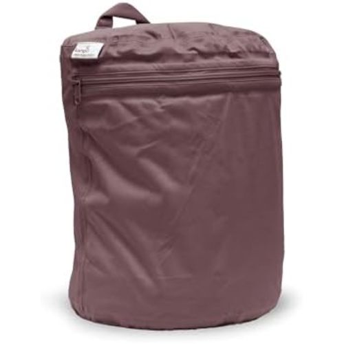 Kanga Care Wet Bag MINI Seam Sealed Waterproof 3D Dimensional for Baby Cloth Diapers, Travel, Beach, Pool, Gym, Swim | Thistle