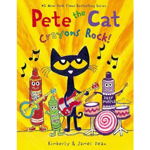 Pete the Cat: Crayons Rock! Hardcover – Picture Book, September 1, 2020