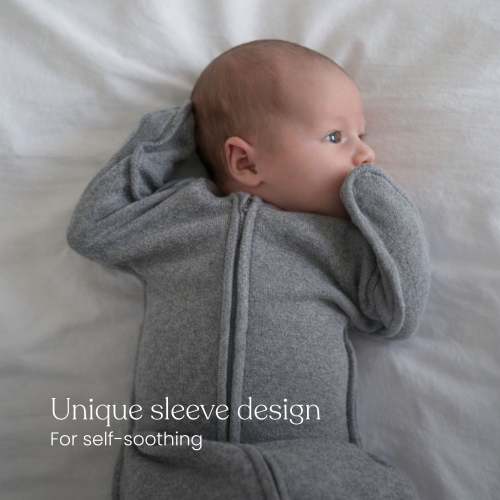 HALO SleepSack Swaddle Stretch – Grey | Flexible Newborn Swaddle