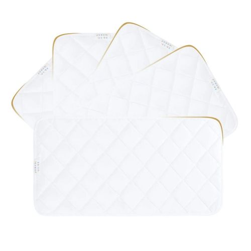 Marcielo 5 Pack Quilted Thicker Waterproof Changing Pad Liners