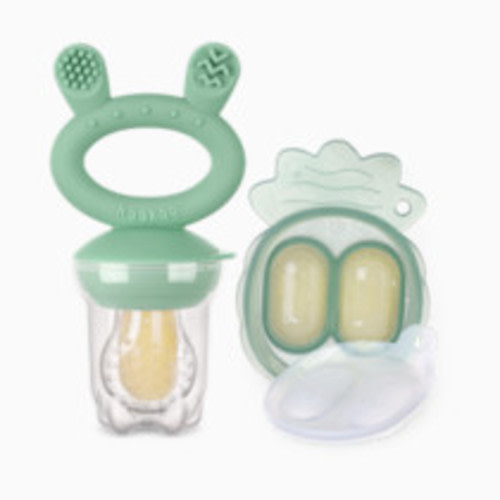 Haakaa Silicone Freeze-N-Feed Mini Combo - Pea Green
