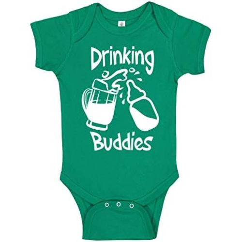 Aiden's Corner Handmade Baby Boy Girl St Patricks Day Outfits Cute Funny Green Irish St Paddys Day Bodysuits