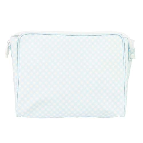 Blue Gingham Go Bag- Large