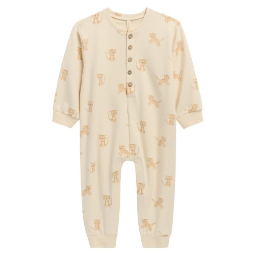 Relaxed Fleece Romper, 0-3M