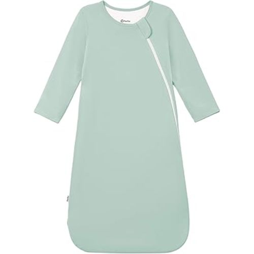 PATPAT Bamboo Viscose Baby Wearable Blanket (Sleep Sack), Long Sleeve, 0.5 TOG, Breathable & Soft, 2-Way Zipper, 0–24 Months