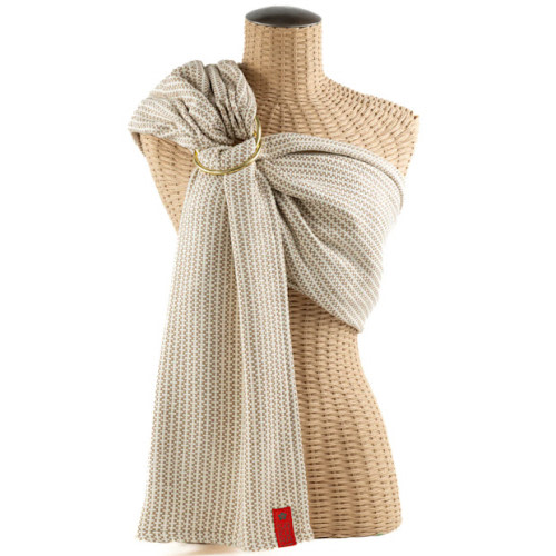 Sakura Bloom Toffee Silk Ring Sling