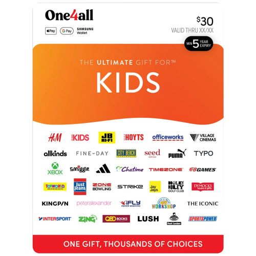 Ultimate Kids Gift Card $30