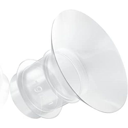 Momcozy Flange Insert 19mm Compatible with S9/S12 Series Wearable Breastpump, Wearable Breast Pump Shield/Flange Insert, Pump S9/S12 Parts Replace (19mm)