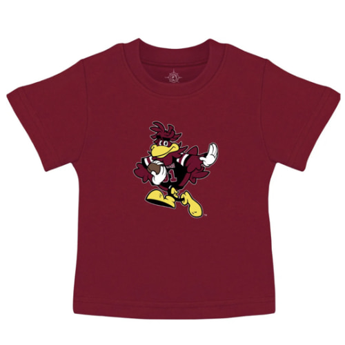 SOUTH CAROLINA GAMECOCKS GARNET FOOTBALL COCKY TODDLER TEE