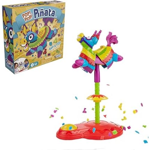 Pop! Pop! Pinata Game | Replayable Pinata Game with 30+ Prizes | Ages 4 and Up | 2 to 4 Players | 10 Mins. | Fun Board Games for Kids and Preschoolers (Amazon Exclusive)