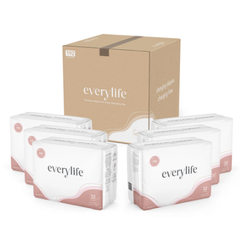 Everylife Non-Toxic Newborn Diapers