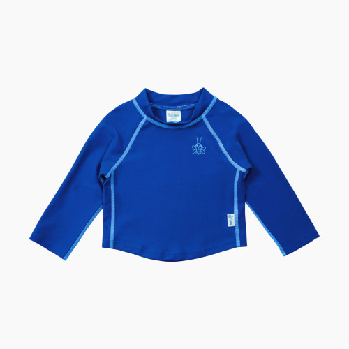 i play Long Sleeve Rashguard Shirt - Royal Blue, 0-6 Months