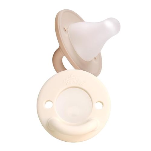 Itzy Ritzy Silicone Breastlike Pacifier (Taupe)