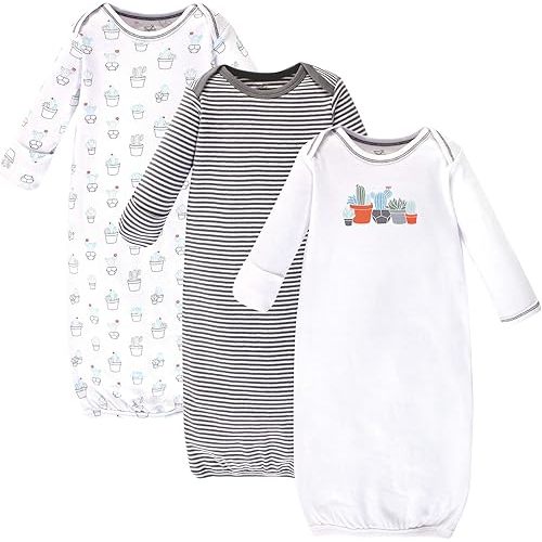 Touched by Nature Unisex Baby Organic Cotton Gowns