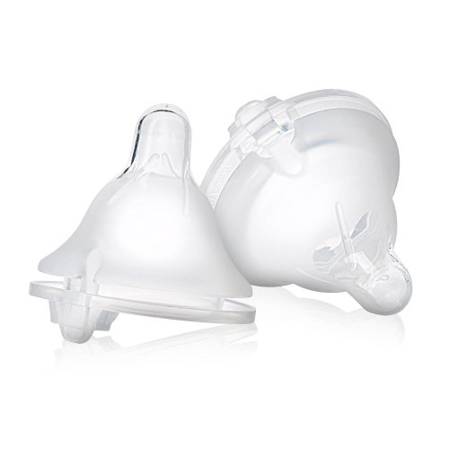 Evenflo Balance + Wide Bottle Nipples, 2pk MEDIUM