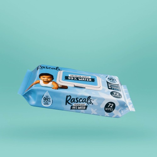 99% Water Premium Wipes | Rascals