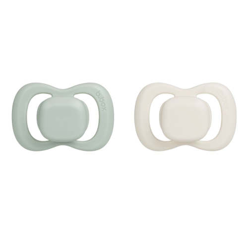 Pacifier Twin Pack – Sage Vanilla | b.box AU