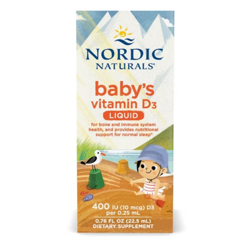 Baby's Vitamin D3 400 IU Liquid - 0.76 fl. oz (22.5 ml)