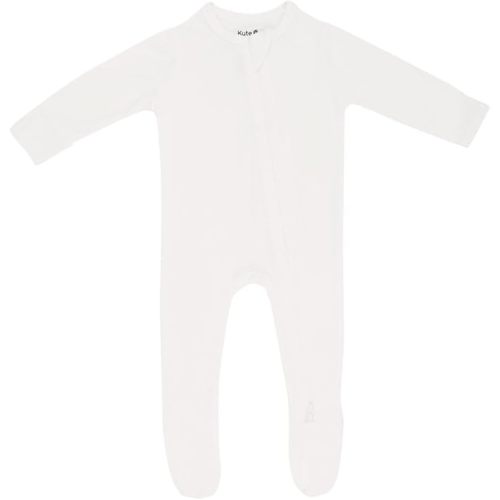 KYTE BABY Unisex Zipper Closure Footies, Rayon Made From Bamboo, 0-24 Months