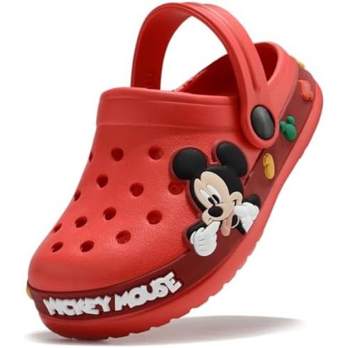 Girls Clogs Toddlers Garden Clogs Shoes Boys Cute Slip On Slides Lightweight Sandals Non Slip Shower Slippers