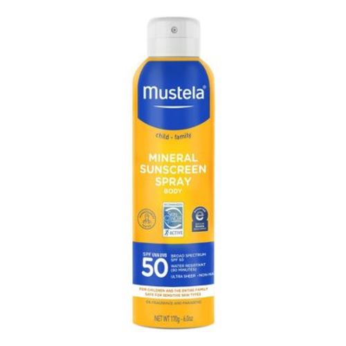 Mustela Mineral Baby Sunscreen Spray - Spf 50 - 6 Oz