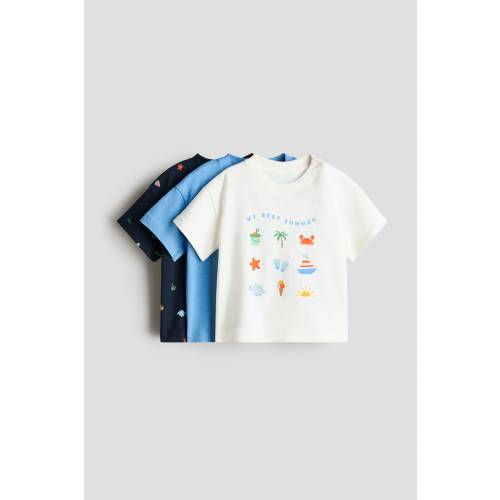 3-PACK COTTON T-SHIRTS