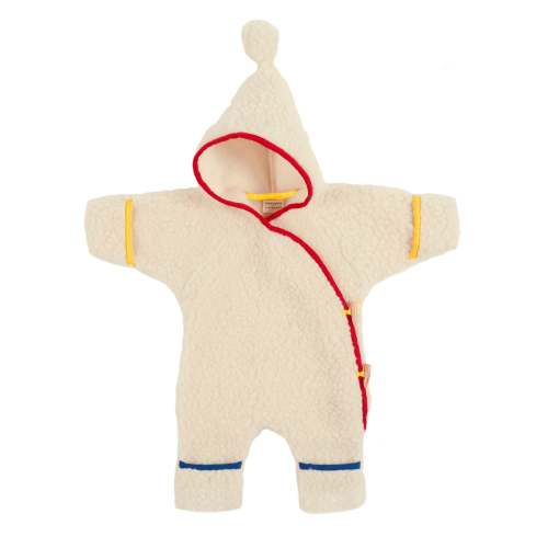 BOBO CHOSES X BINIBAMBA MERINO WOOL SNUGGLESUIT BABY ROMPER