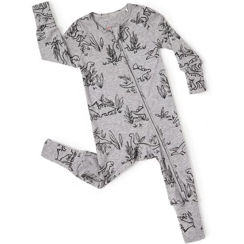 PATPAT Baby Clothes with Premium Soft Wool, Footie Pajama for Baby Boy Girl, Tencel Lyocell Romper Sleeper with 2-Way Zipper