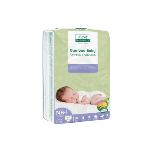 Aleva Naturals Bamboo Baby Diapers