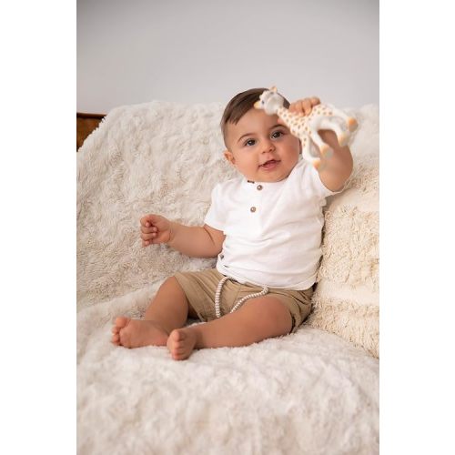 Sophie la girafe Original Teether for Babies, Natural Rubber, Soothes Sore Gums, Easy to Grip, Sensory Development, Classic Toy Since 1961