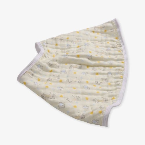Muslin Burpy Bib - Giraffe Friends