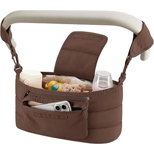 mommore Universal Stroller Organizer with Cup Holder, Baby Stroller Caddy