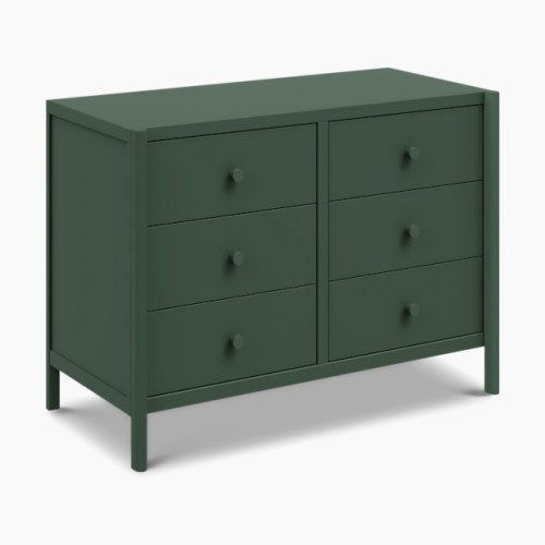 daVinci Birdie 6-Drawer Dresser - Forest Green