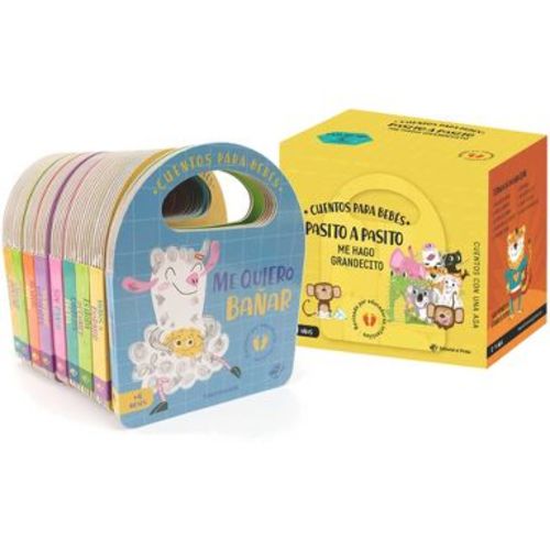 Cuentos Para Bebés - (Pasito a Pasito Me Hago Grandecito) by Esther Burgueño (Mixed Media Product)