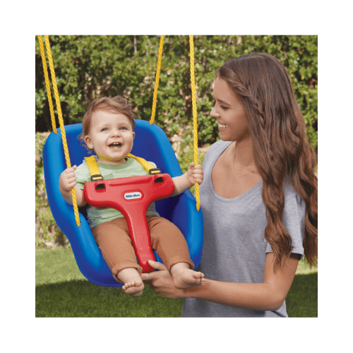 Little Tikes 2-in-1 Snug 'n Secure Swing - Blue