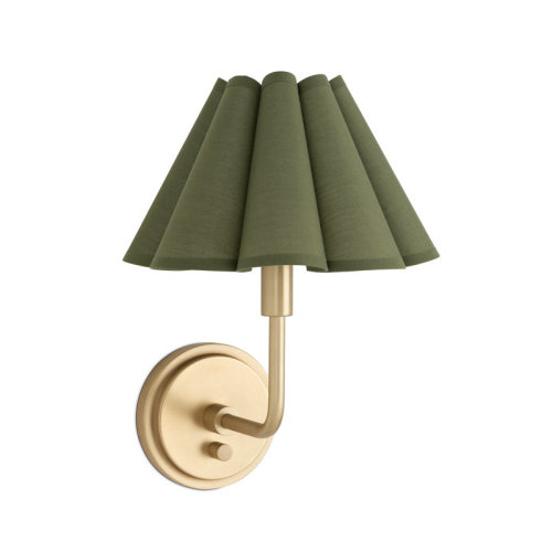 Polly Sconce Single (Scalloped Shade) | Wayfair