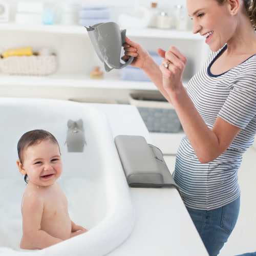Moby Waterfall Bath Rinser - Grey