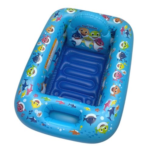 Nickelodeon Baby Shark Making a Splash Inflatable Tub - Baby Bathtub