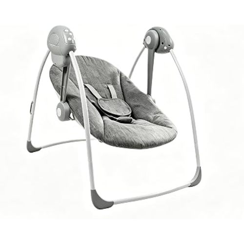 Foldable Portable Electric Baby Swing，Portable Compact Automatic Baby Swing with Music, Unisex, Newborn