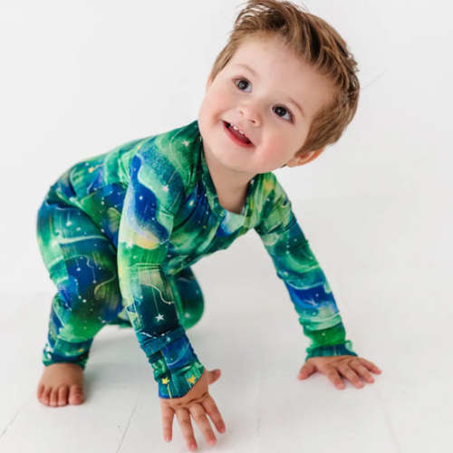 The Dancing Lights Convertible Baby Pajama