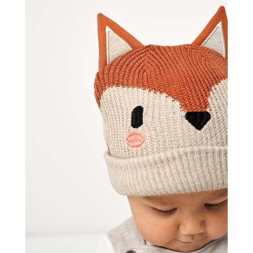 Fox Sweater Beanie Hat | Little Sleepies