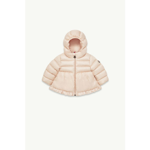 Light Pink Odile Hooded Down Jacket - Outerwear for Children | Moncler US