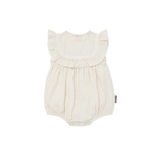 Ruffle Bubble Romper, 0-3M