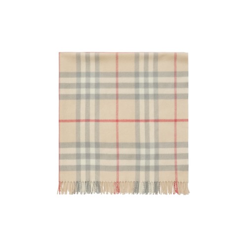 Check Wool Baby Blanket