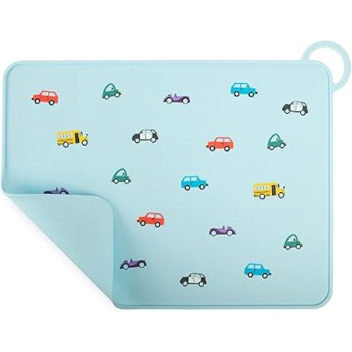 Silicone Placemats for Dining Table - Car Design (1 Count)