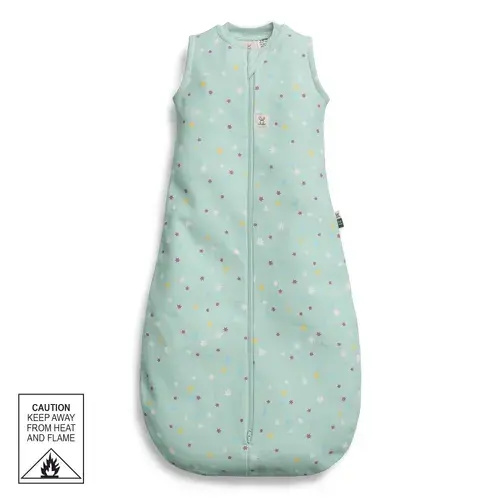ergoPouch Sleeping Bag 1.0 Tog Mint Stars Size 8-24 Months