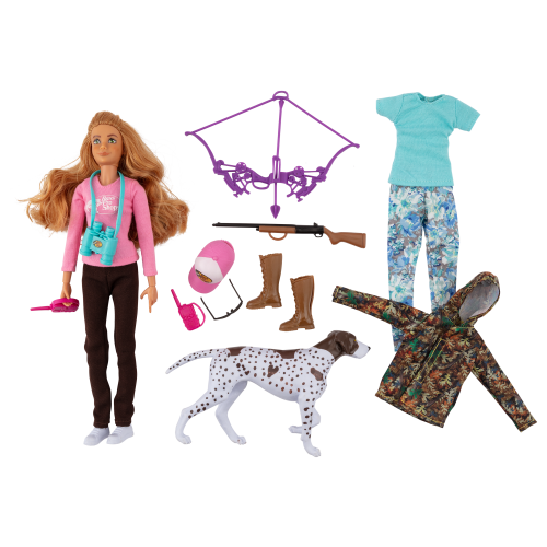 Bass Pro Shops Hunting Doll Play Set for Kids
