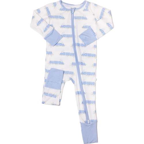 Train Sleep Romper - The Uptown Baby | Maisonette