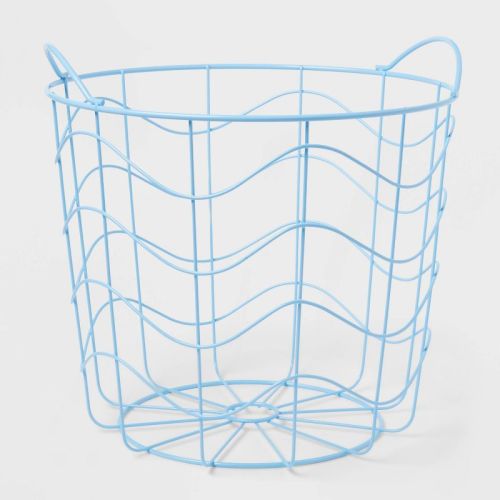 Large Kids' Wave Wire Storage Blue - Pillowfort™